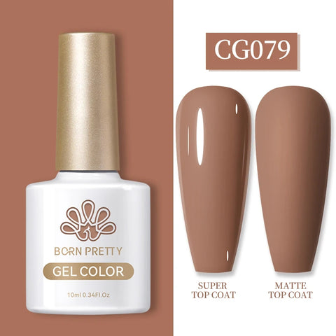 BORN PRETTY 10ml Clear Blooms Gel Polish for Marble Nail Art