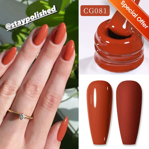 BORN PRETTY 10ml Matte Red Nail Gel Polish