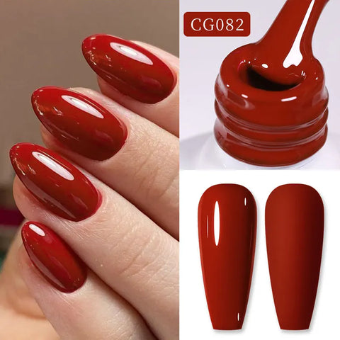 BORN PRETTY 10ml Matte Red Nail Gel Polish