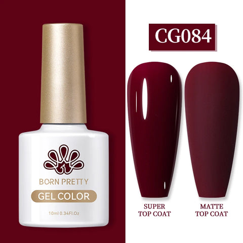 BORN PRETTY 10ml Clear Blooms Gel Polish for Marble Nail Art