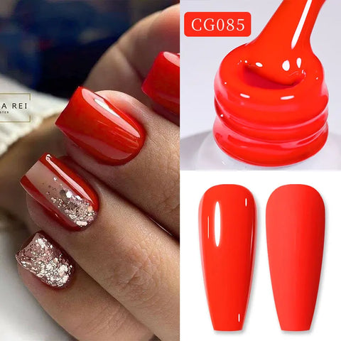 BORN PRETTY 10ml Matte Red Nail Gel Polish