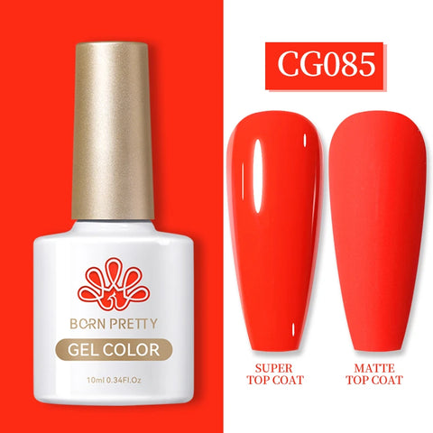 BORN PRETTY 10ml Clear Blooms Gel Polish for Marble Nail Art