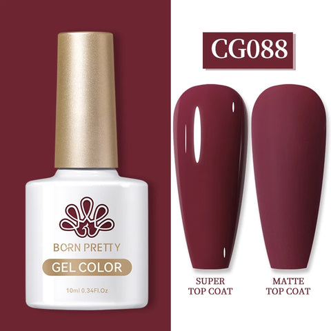 BORN PRETTY 10ml Clear Blooms Gel Polish for Marble Nail Art