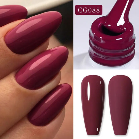 BORN PRETTY 10ml Matte Red Nail Gel Polish