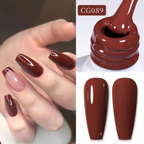 BORN PRETTY 10ml Matte Red Nail Gel Polish