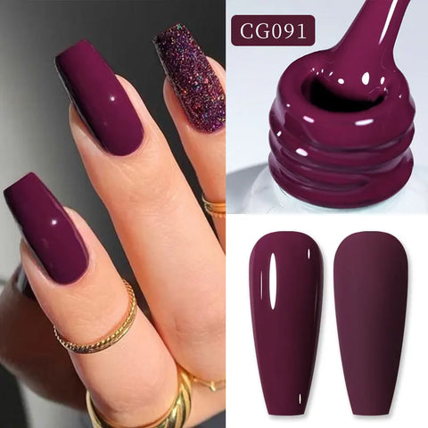 BORN PRETTY 10ml Matte Red Nail Gel Polish