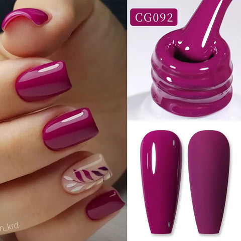 BORN PRETTY 10ml Matte Red Nail Gel Polish