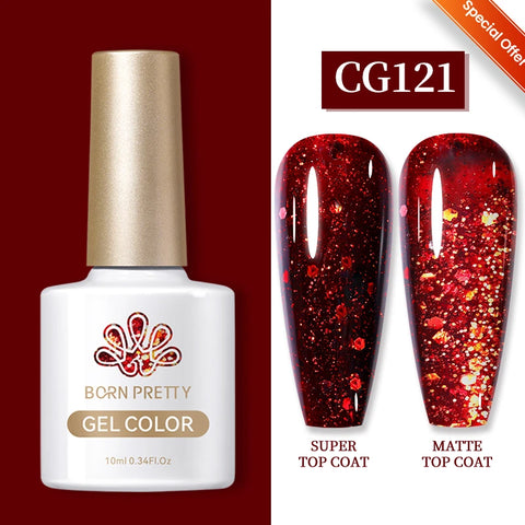 BORN PRETTY 10ML Nail Gel Polish - Semi Permanent Manicure Varnish