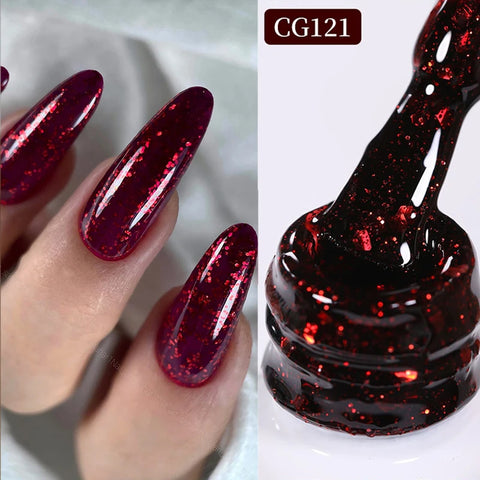 BORN PRETTY 10ml Matte Red Nail Gel Polish