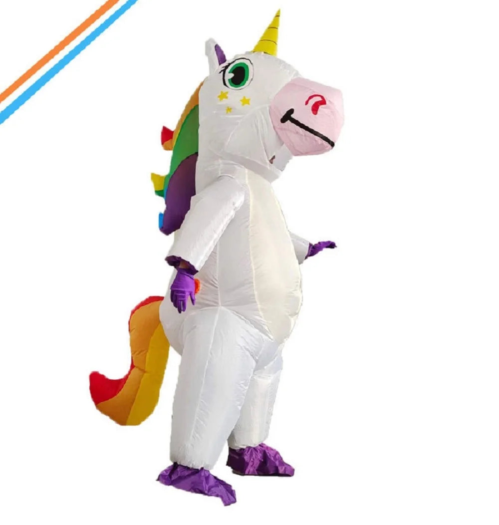 Cute Unicorn Inflatable Costume for Parties