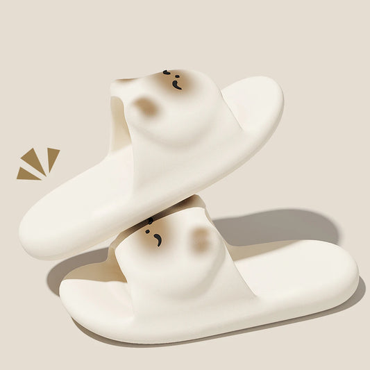 Schattige cartoon damespantoffels - Siamese kat 3D EVA sandalen