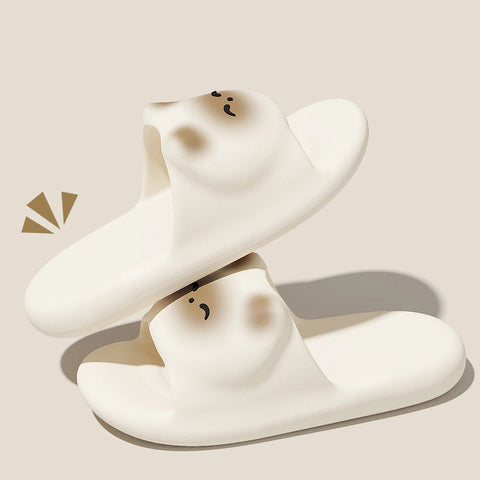 Schattige cartoon damespantoffels - Siamese kat 3D EVA sandalen
