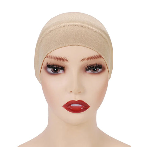 Soft Cotton Under Scarf Cap for Women - Ready-to-Wear Hijab Bonnet