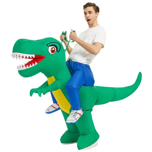 Inflatable T-Rex Dinosaur Costume for Adults