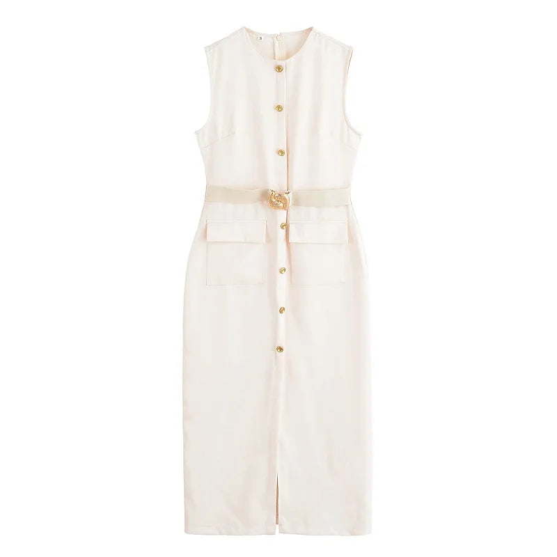 MUJER 2025 Women's Summer Midi Dress