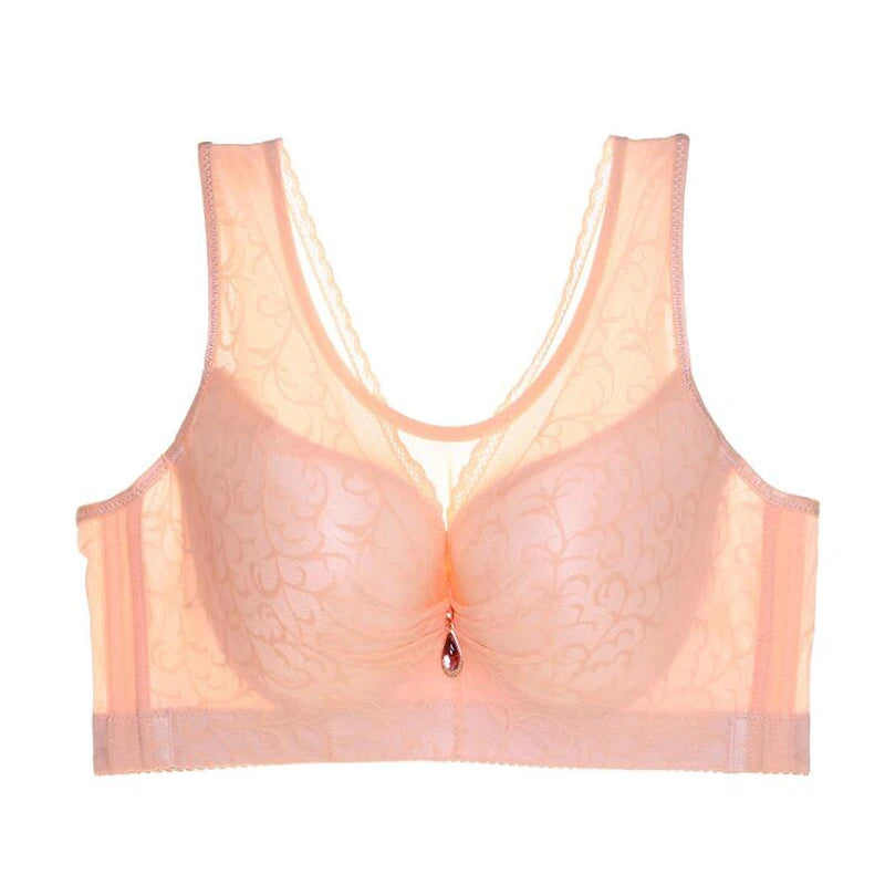 FallSweet Push Up Bras for Women Full Cup Vest Bra