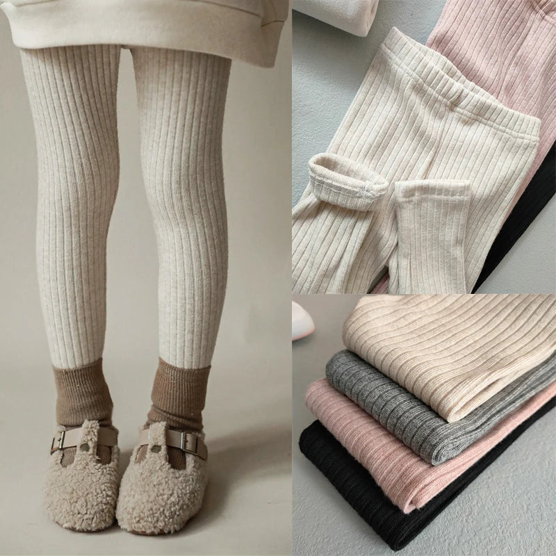 Baby Girl Knitted Leggings