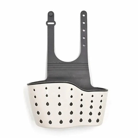 Home Storage Drain Basket - Verstelbare keukengootsteenhouder voor zeep en spons