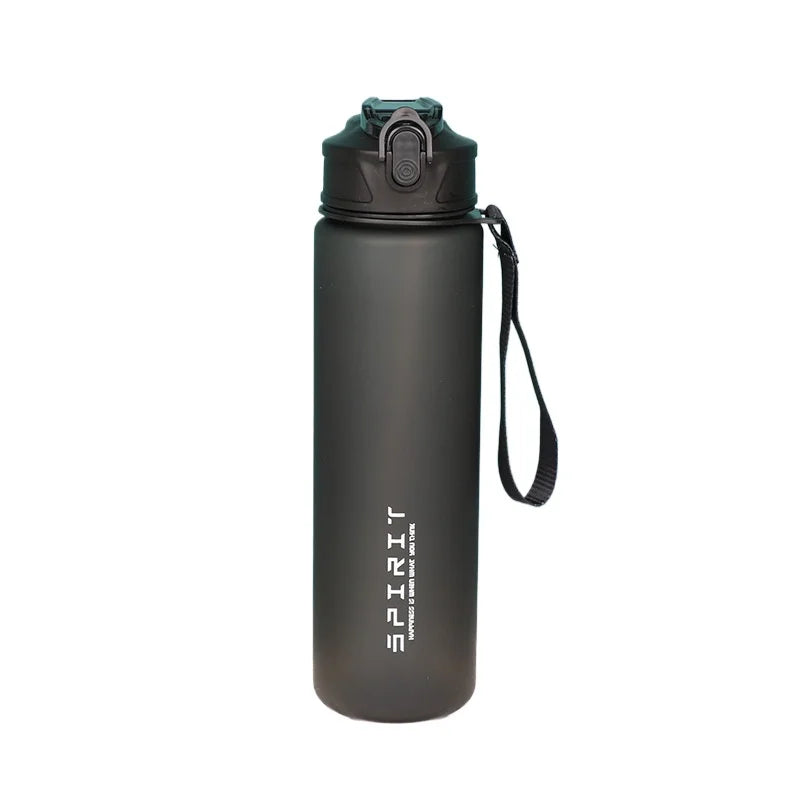 750ml Motivational Water Bottle with Straw - Large Capacity Leakproof Jug for Gym Travel and Outdoor Sports