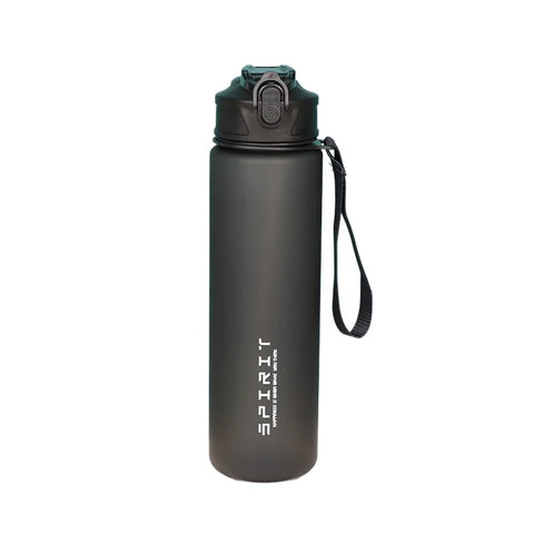 750ml Motivational Water Bottle with Straw - Large Capacity Leakproof Jug for Gym Travel and Outdoor Sports