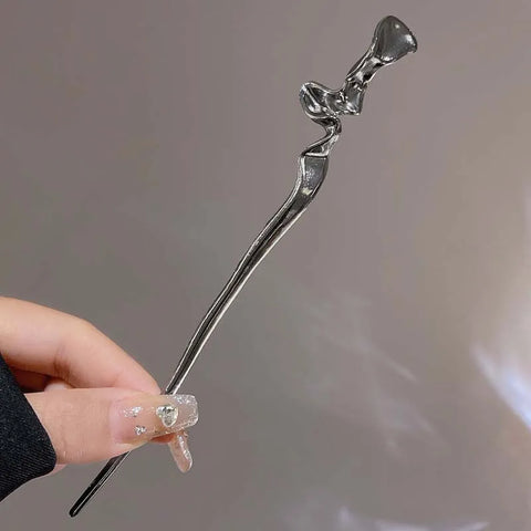 2024 Chinese Style Vintage Hair Sticks - Elegant Chopstick Hairpins for Women