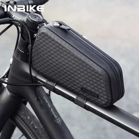INBIKE Slim Front Frame Top Tube Bag - Waterdichte fietsstuurtas voor mountainbikes en racefietsen