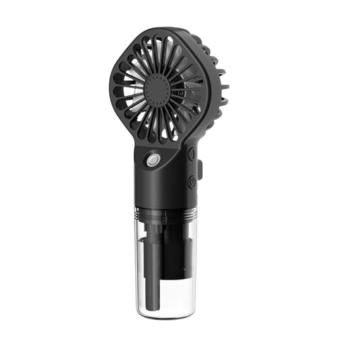 Portable Mini Handheld Nebulizer Fan - Rechargeable USB Cool Mist Cooler for Outdoor Travel