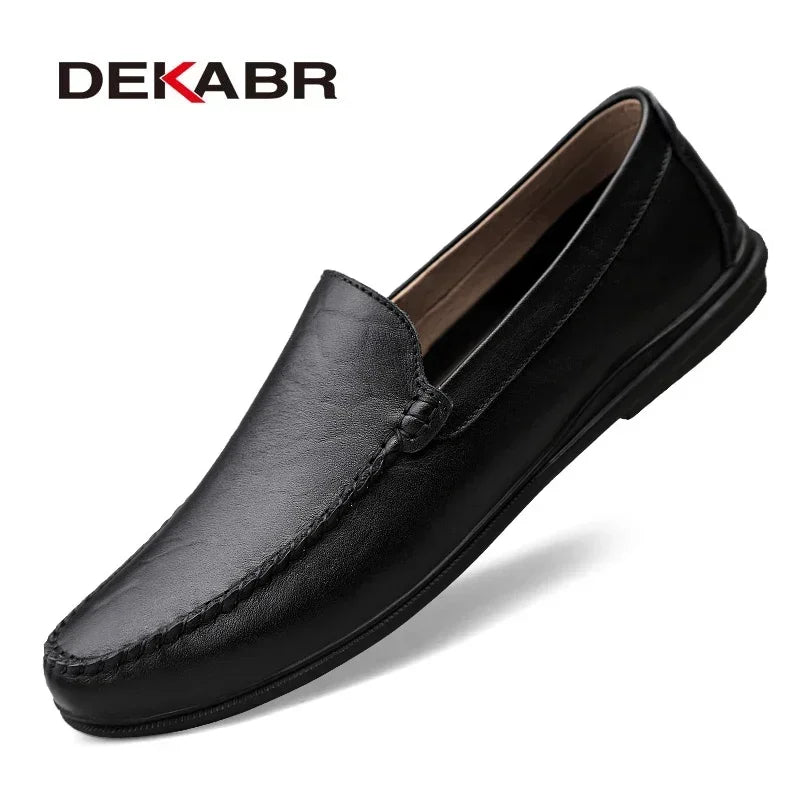 DEKABR Italiaanse heren casual luxe zomerloafers