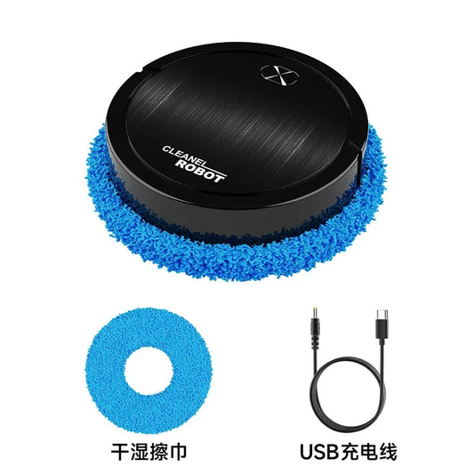 Electric Floor Mopping Robot - Silent Scrubber for Smart Homes