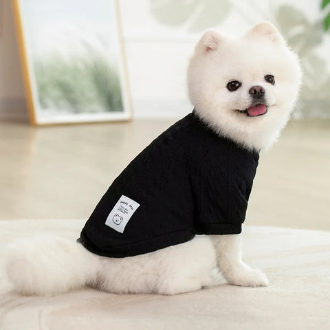 Cozy Pet Dog Warm Sweaters for Autumn and Winter - Stylish Knitwear for Cats and Puppies