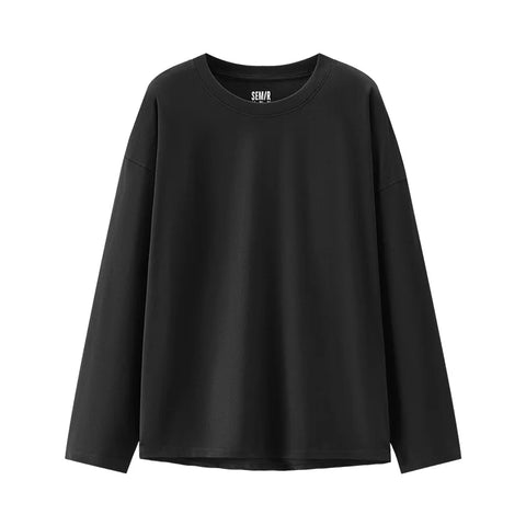 Semir T-shirt met lange mouwen voor dames - Basic ronde hals