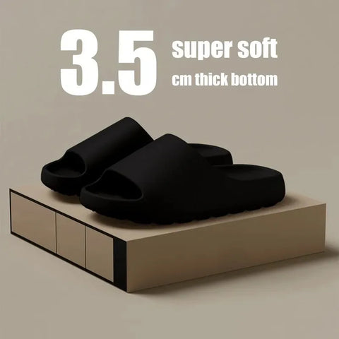 Coconut Slippers: Cloud Thick-soled Sandals for Men & Women