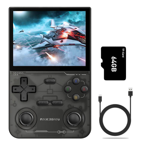 GAMINJA Open Source K36 Retro Handheld Console