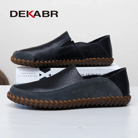 DEKABR Echte leren schoenen voor heren