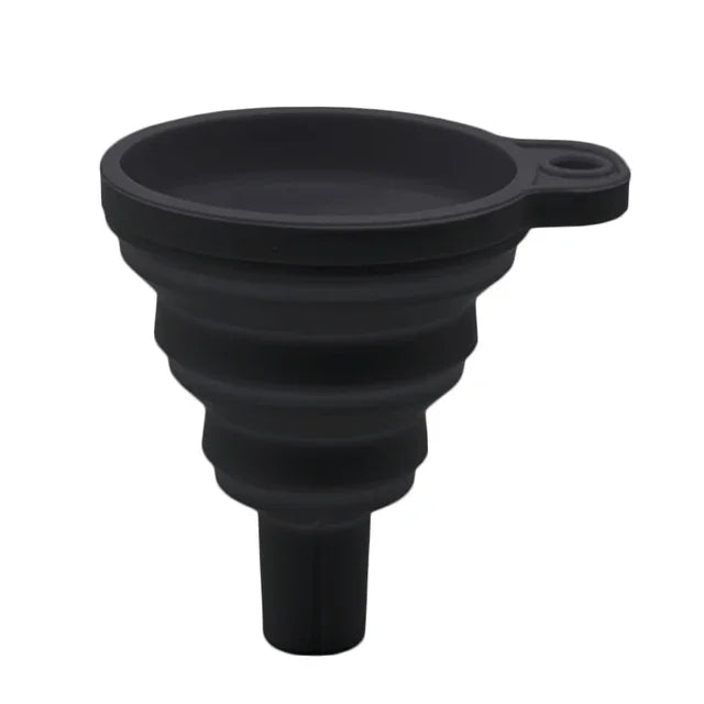 Universal Silicone Liquid Funnel for Car Maintenance - Foldable & Portable