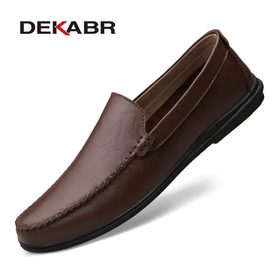 DEKABR Italienische Herren-Loafer für den Sommer, lässig, luxuriös 