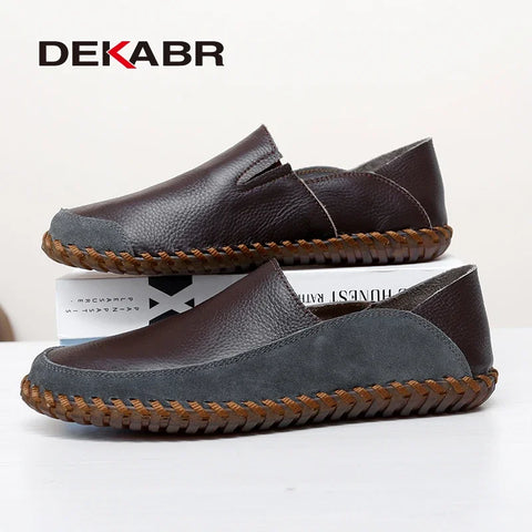 DEKABR Echte leren schoenen voor heren