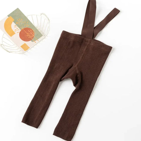 Infant Baby Suspender Leggings for Spring
