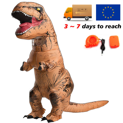 T-Rex Inflatable Dinosaur Costume for Kids & Adults
