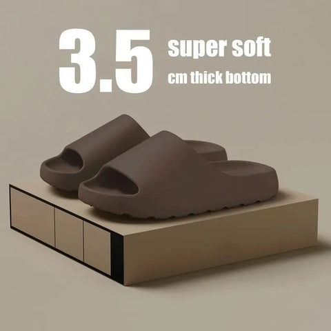 Coconut Slippers: Cloud Thick-soled Sandals for Men & Women