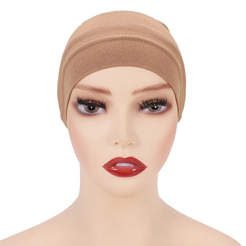 Soft Cotton Under Scarf Cap for Women - Ready-to-Wear Hijab Bonnet