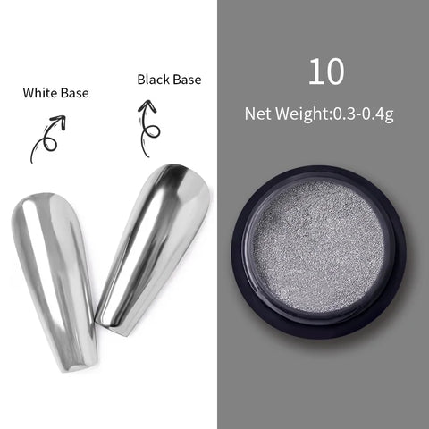 Superbright Metallic Glitter Powder for Nail Art