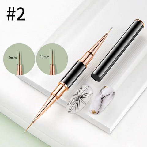 BORN PRETTY Nail Liner Brush Set for Artistic Nail Designs