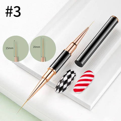 BORN PRETTY Nail Liner Brush Set for Artistic Nail Designs
