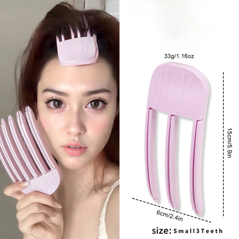 Fluffy Hairpin Curling Bangs Clips for Voluminous Hair - Fashionable Hair Rollers