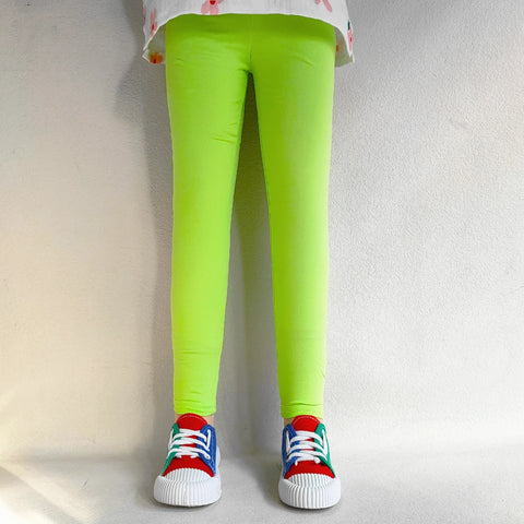 Spring Leggings for Girls 2024 - Slim Candy Color Pants