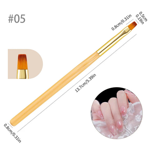 BORN PRETTY Nail Liner Brush Set for Artistic Nail Designs