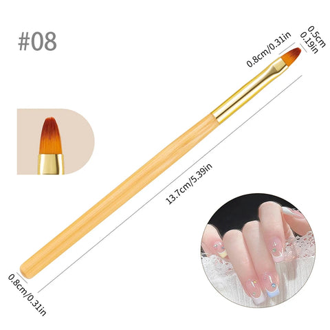 BORN PRETTY Nail Liner Brush Set for Artistic Nail Designs