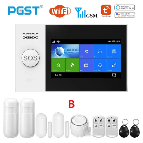 PGST PG-107 Tuya Wireless Home Security System