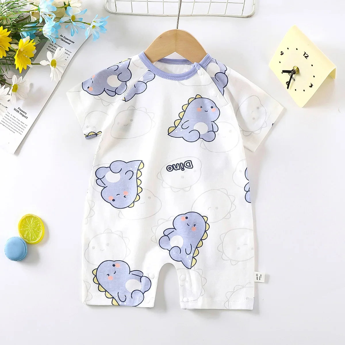 Cute Baby Cartoon Jumpsuit – Perfect for Summer Fun